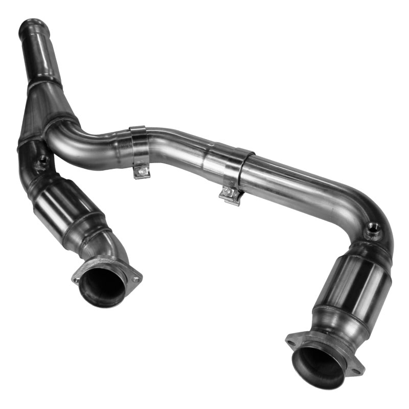 Kooks Headers 28603200 | Kooks Sierra 1500 Series Truck / SUV 5.3L 3in x OEM Outlet Catted Y Pipe for Kooks Headers; 2014-2017