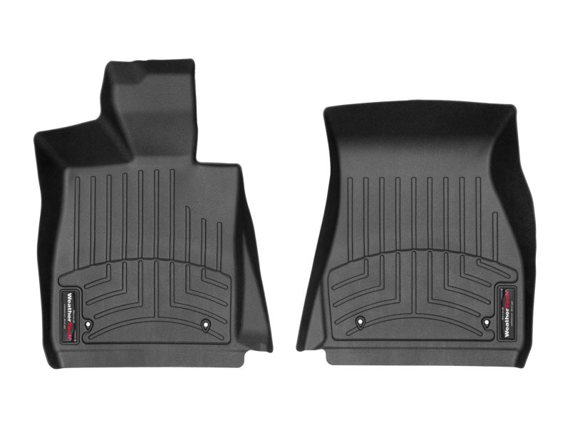 WeatherTech 4415121 | 19+ BMW 850i Coupe Front FloorLiner - Black; 2019-2023