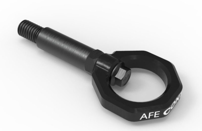 aFe 450-502001-b | Control Front Tow Hook Black BMW F-Chassis 2/3/4/M