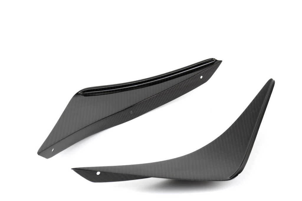 APR Performance AB-201510 | Mustang Front Bumper Canards Carbon Fiber; 2015-2017