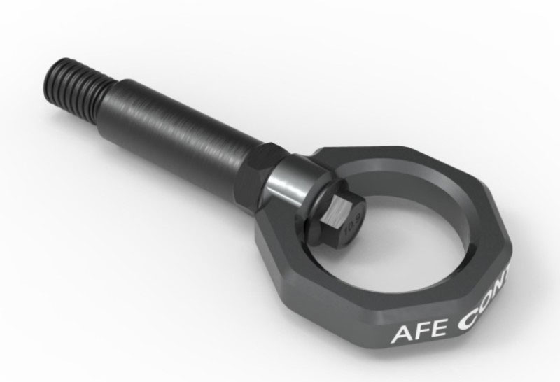 aFe 450-502001-g | Control Front Tow Hook Grey BMW F-Chassis 2/3/4/M