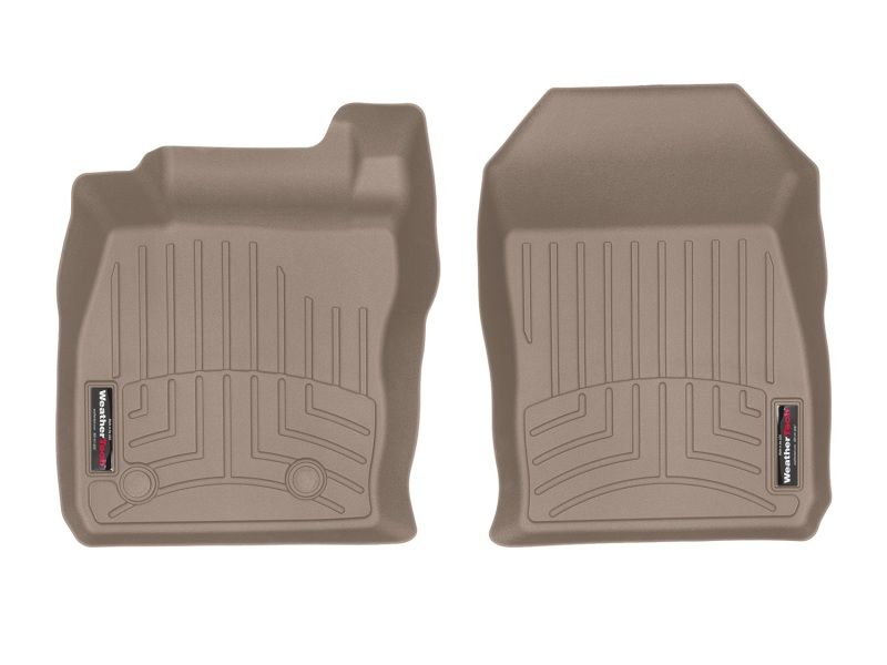 WeatherTech 4516021 | 11-19 Ford Fiesta Front FloorLiner - Tan; 2011-2019