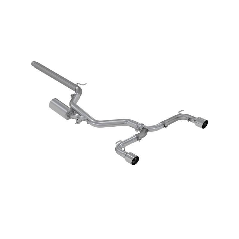 MBRP s4606304 | 15-20 VW 2.0L Turbo Golf GTI MK7 3in T304 Cat Back Exhaust w/ Dual Split Rear Exit; 2015-2020