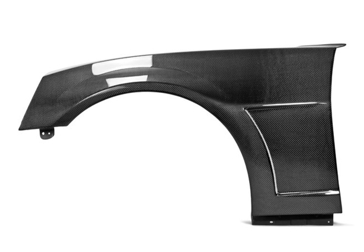 Anderson Composites AC-FF1011CHCAM-SS | Camaro Carbon Fiber Fenders (0.4inch Wider) Type-SS; 2010-2015