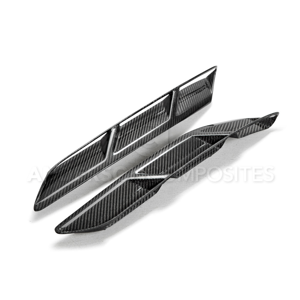 Anderson Composites AC-FFI14CHC7-OE | Corvette C7 Stingray Carbon Fiber Fender Vents; 2014-2019