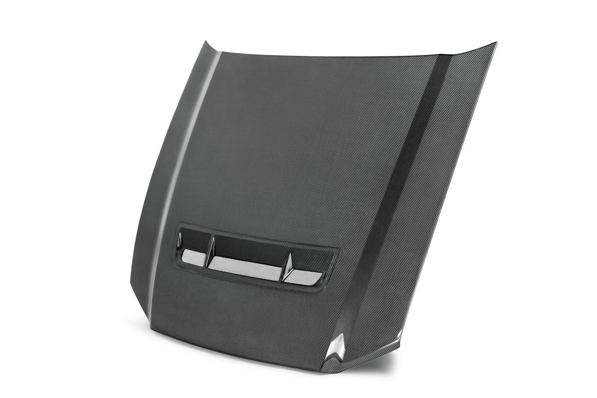 Anderson Composites AC-HD1011FDMU-GT | Mustang / Shelby Gt500 And Gt/V6 Carbon Fiber Hood Gt500 Style Type-Gt; 2010-2014