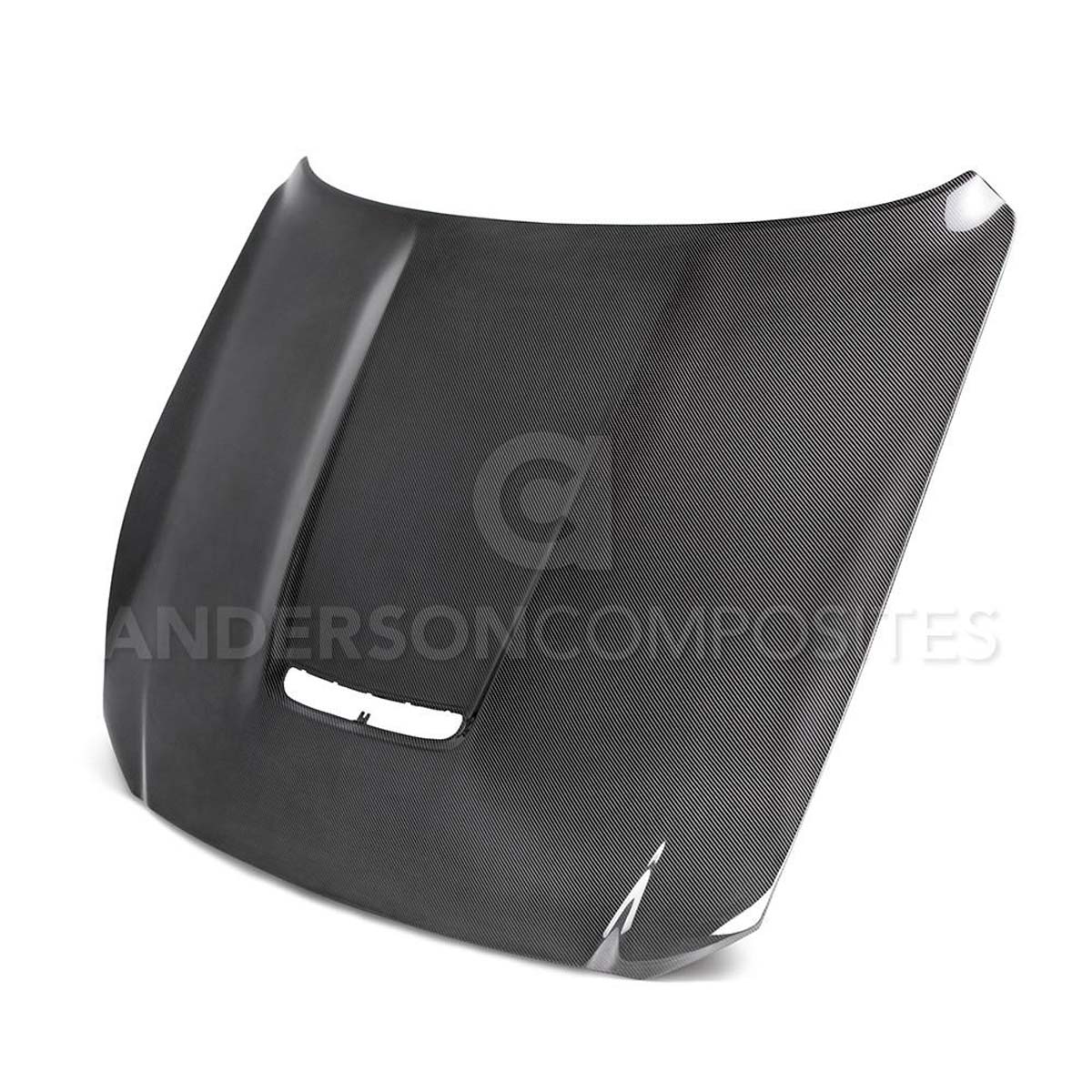 Anderson Composites AC-HD15FDMU350-OE-DS | Mustang GT350 Carbon Fiber Hood; 2015-2019