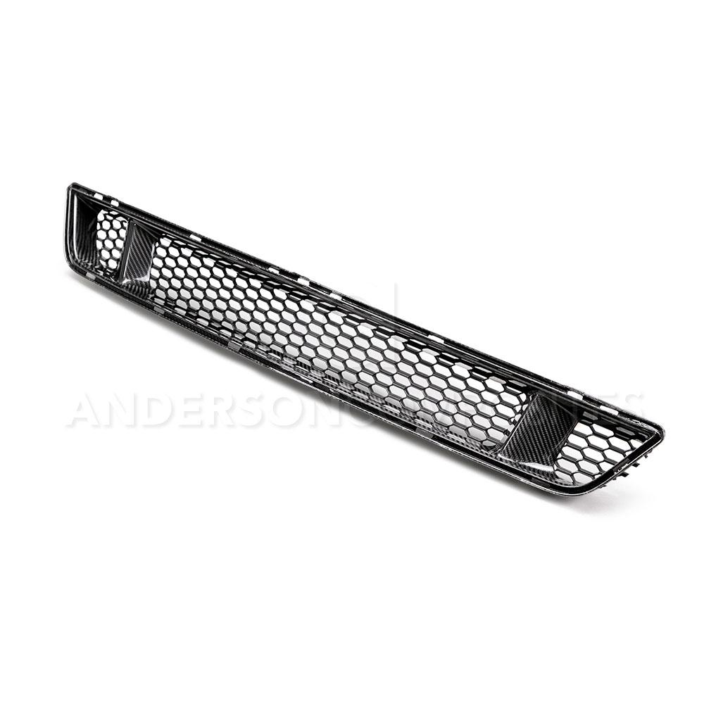 Anderson Composites AC-LG15FDMU | Mustang Carbon Fiber Lower Grille; 2015-2017