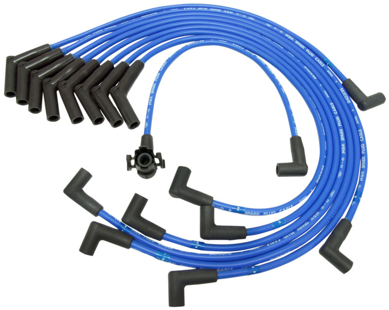 NGK 52281 | Ford Bronco 1993-1985 Spark Plug Wire Set; 1985-1993