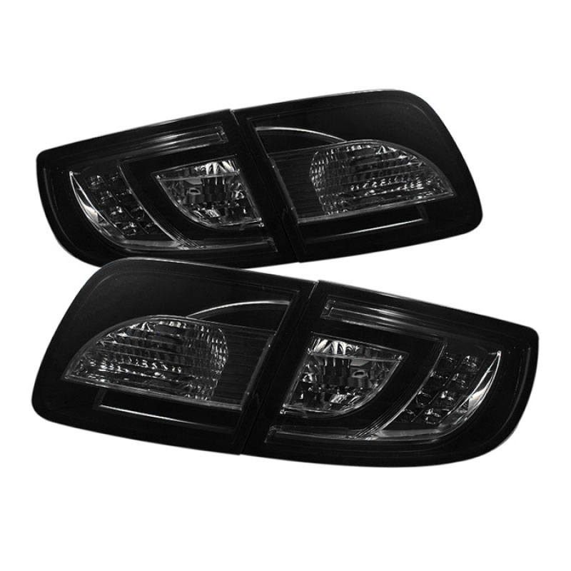 SPYDER 5017406 | Spyder Mazda 3 4Dr Sedan ( Non Hatchback ) LED Tail Lights - Smoke - (ALT-YD-M303-LED-SM); 2003-2008