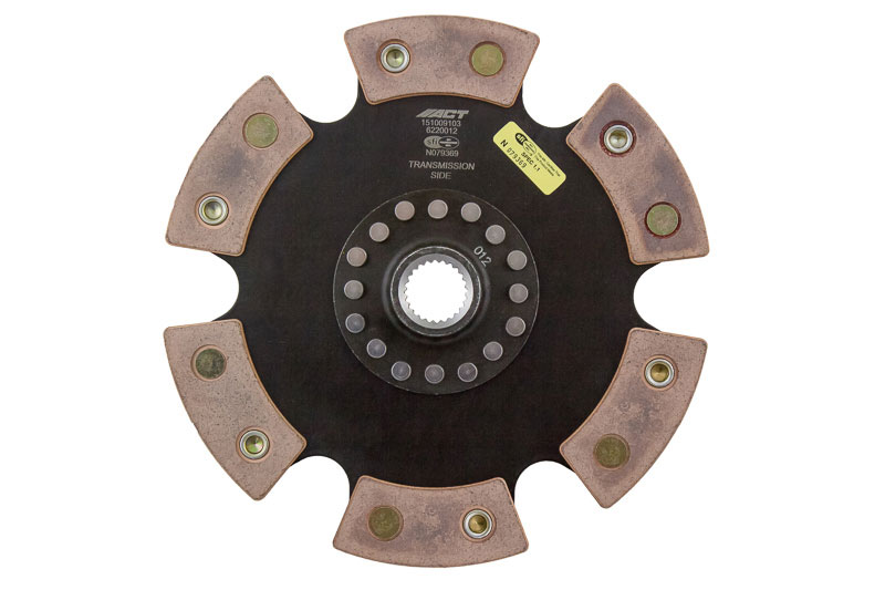 ACT 6220012 | 6 Pad Rigid Race Disc Acura Integra LS 1.8L; 1990-1991