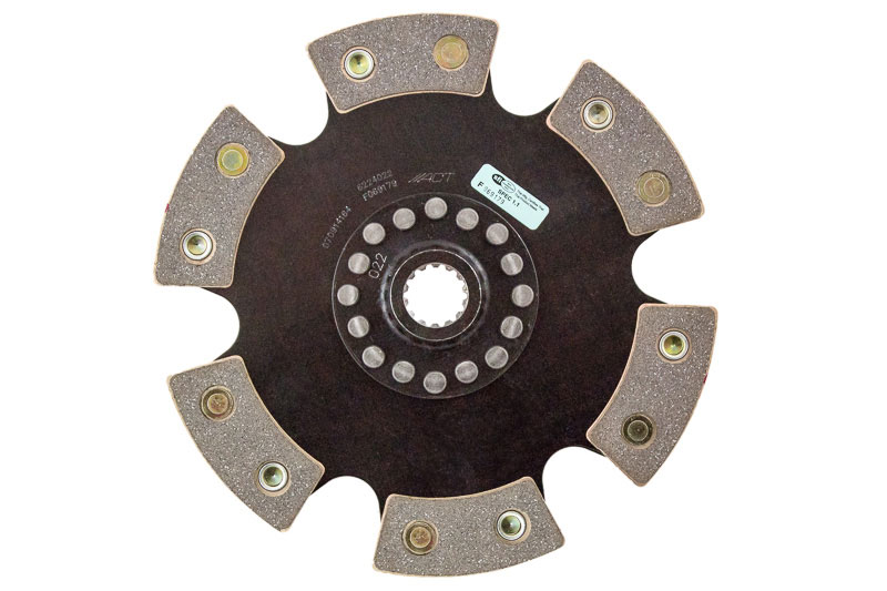 ACT 6224022 | 6 Pad Rigid Race Disc Pontiac Sunfire GT 2.4L; 1995-1999