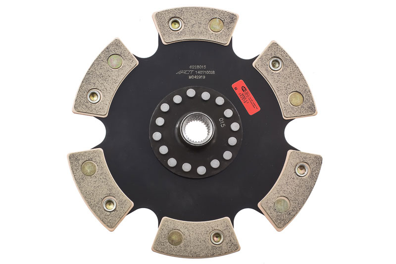 ACT 6228015 | 6 Pad Rigid Race Disc Volkswagen Corrado G60 1.8L Supercharged; 1990-1992