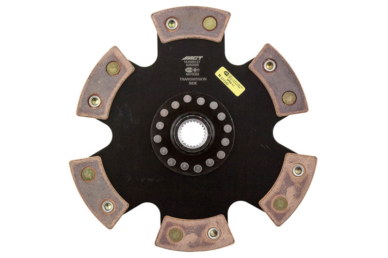 ACT 6250006 | 6 Pad Rigid Race Disc Infiniti G35 Base 3.5V; 2003-2008