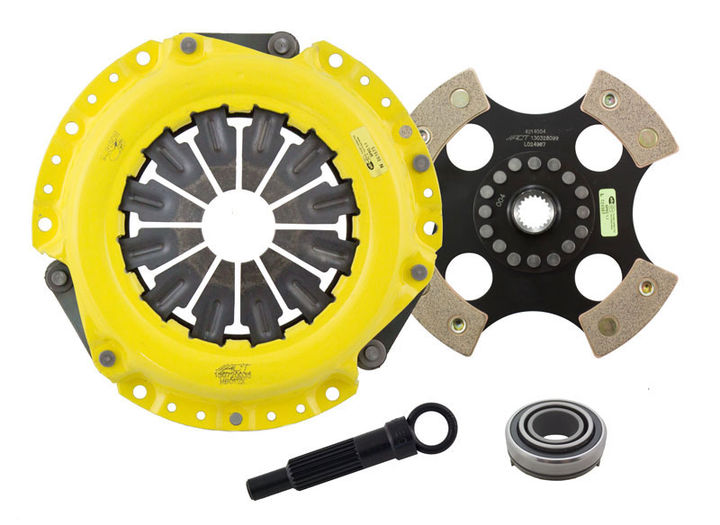 ACT MB3-XTR4 | XT/Race Rigid 4 Pad Kit Hyundai Elantra GLS 1.8L; 1993-1995