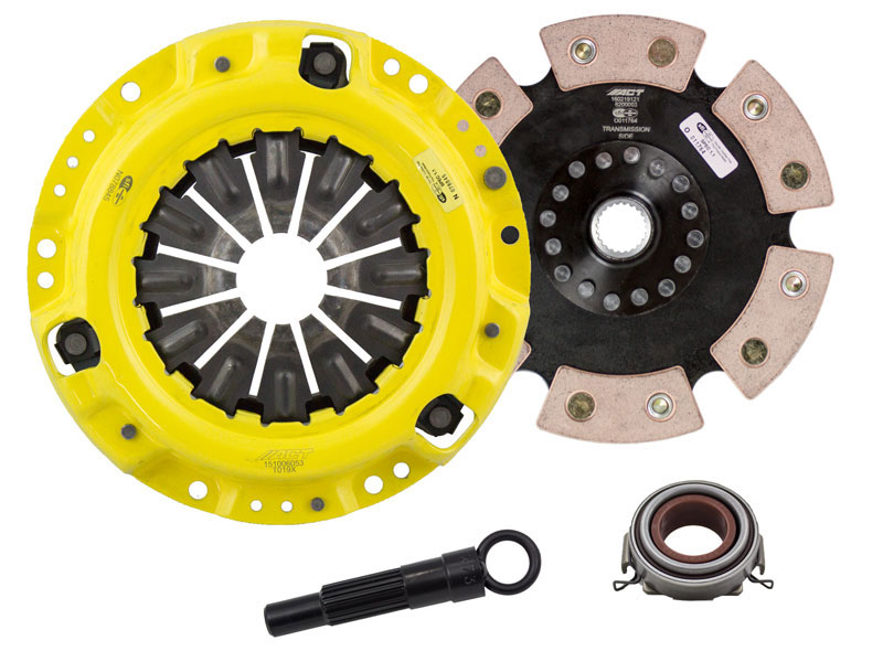 ACT TL2-XTR6 | XT/Race Rigid 6 Pad Kit Toyota Corolla DLX 1.6L; 1986-1991