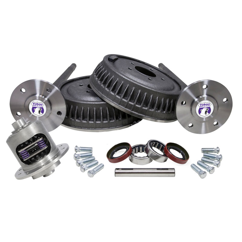 Yukon Gear & Axle ya g6369rack-ydg-4 | Yukon Gear 63-69 GM 12-bolt Truck 5 Lug Conversion Kit w/ Dura Grip Positraction; 1963-1969