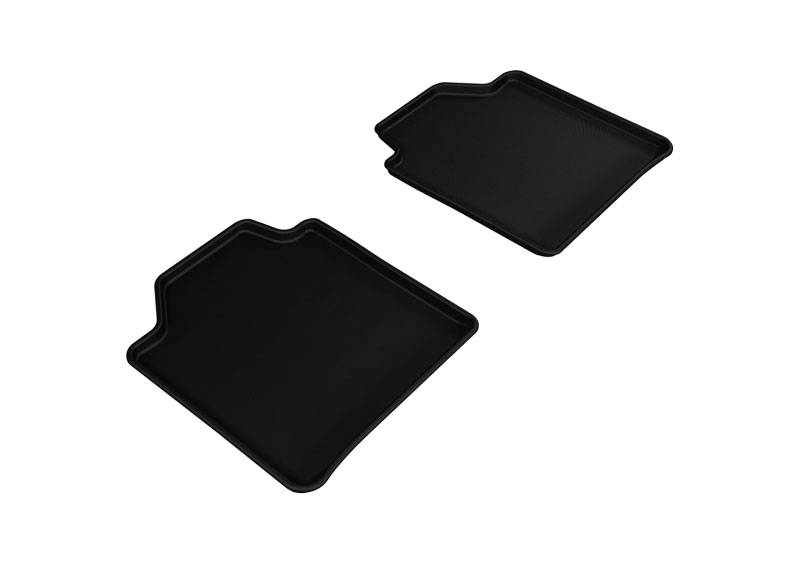 3D Maxpider l1bm04821509 | 3D MAXpider 2013-2019 BMW 3 Series Gran Turismo F34 Kagu 2nd Row Floormats - Black; 2013-2019