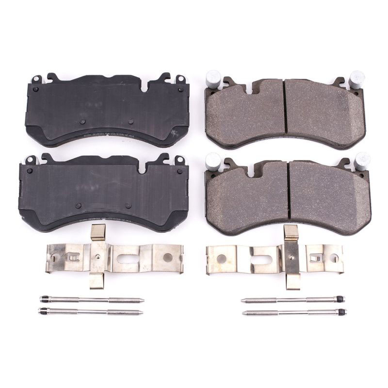 PowerStop 171291 | Power Stop 14-18 Audi RS7 Front Z17 Evolution Ceramic Brake Pads w/Hardware; 2014-2018