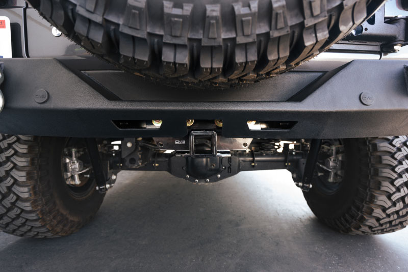 DV8 Offroad ahjp02 | 07-21 Jeep Wrangler (JK/JL) Bolt-On Hitch w/o Lights; 2007-2021