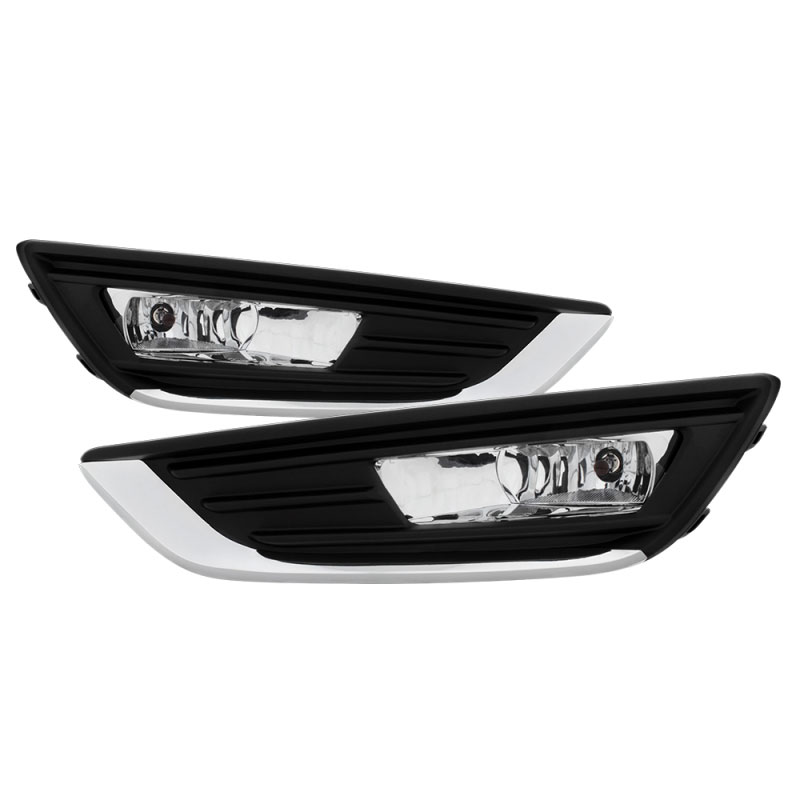 SPYDER 5083012 | Spyder Ford Focus OEM Fog Lights W/Switch - Clear - (FL-FF2015-C); 2015-2016