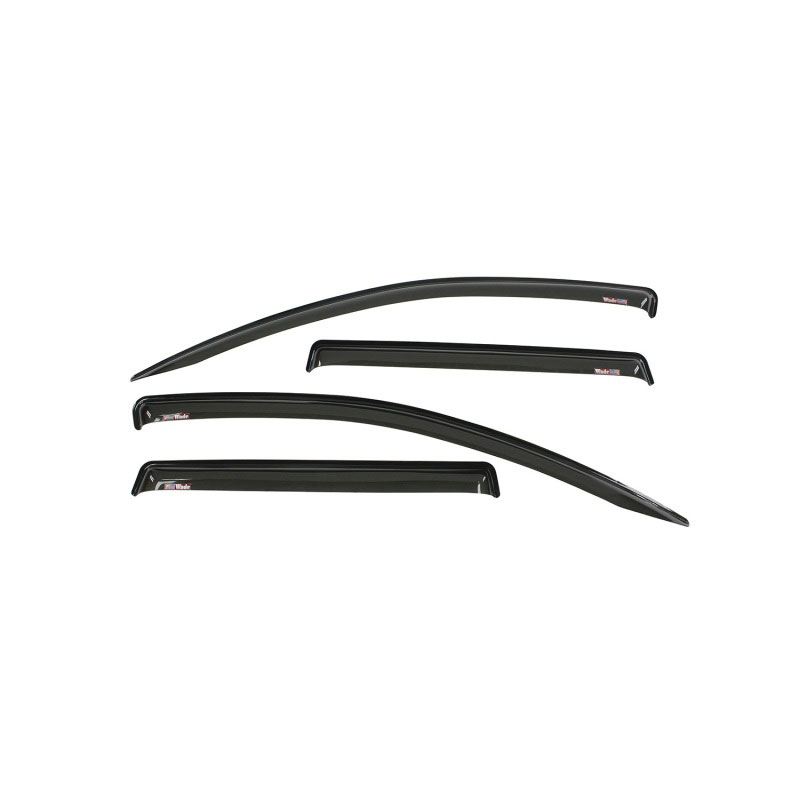 Westin 72-66480 | 2016-2018 Mitsubishi Outlander Wade Slim Wind Deflector 4pc - Smoke; 2016-2018