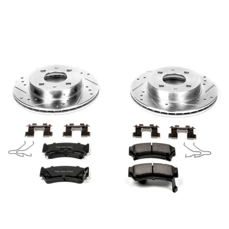 PowerStop k1170 | Power Stop 95-98 Nissan 200SX Front Z23 Evolution Sport Brake Kit; 1998-1998