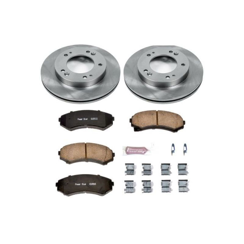 PowerStop koe5259 | Power Stop 2002 Honda Passport Front Autospecialty Brake Kit; 2002-2002