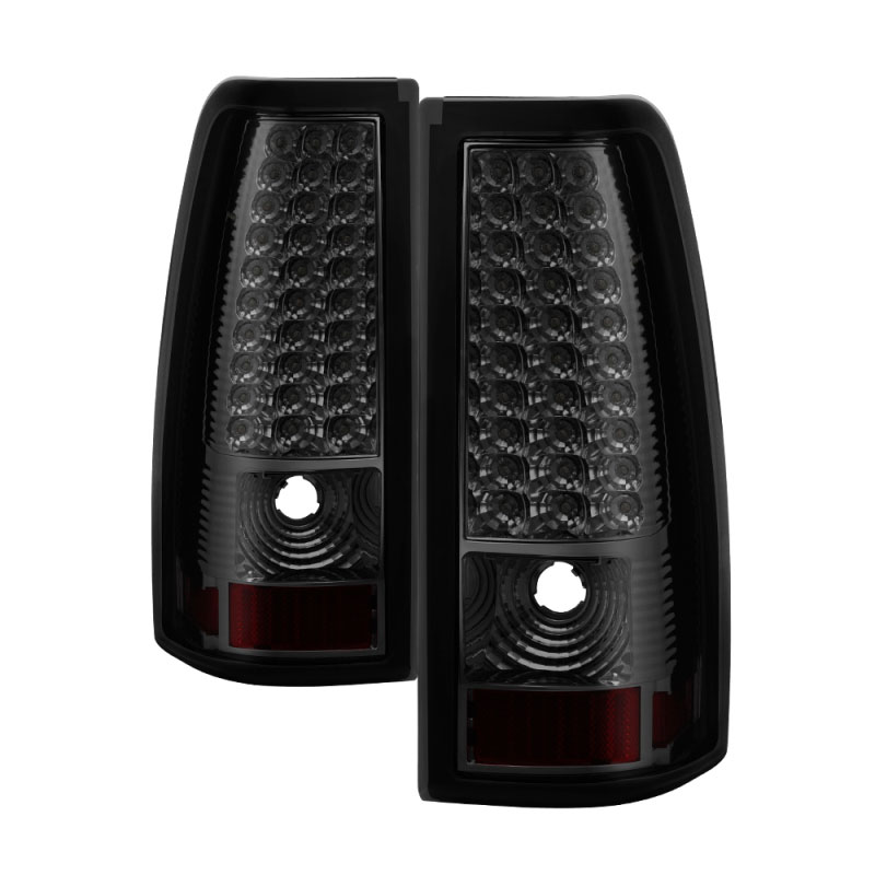 SPYDER 5011770 | xTune Chevrolet Silverado 1500/2500/3500 LED Tail Lights - Smoke; 1999-2002