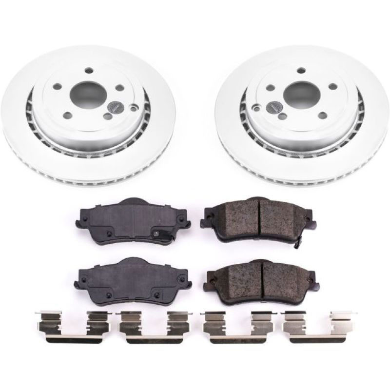 PowerStop crk5528 | Power Stop 11-17 Chevrolet Caprice Rear Z17 Evolution Geomet Coated Brake Kit; 2011-2017