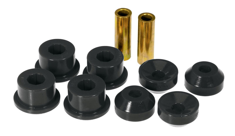 Prothane 8-906-BL | 92-96 Honda Prelude Rear Shock Bushings - Black; 1992-1996