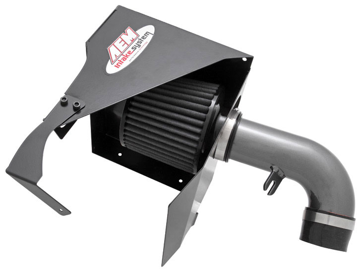 AEM Induction 21-681C | AEM Cold Air Intake System AUDI A4 05.5-08 - Silver Gray; 2005-2008