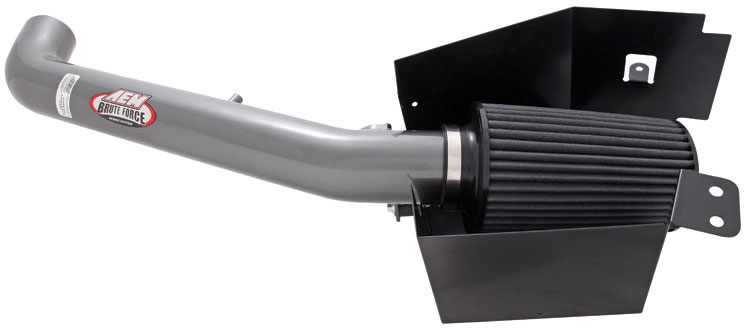 AEM Induction 21-8504DC | AEM Brute Force Intake System NISSAN FRONTIER / PATH / XTER 4.0L AUTO - Silver Gray; 2005-2011