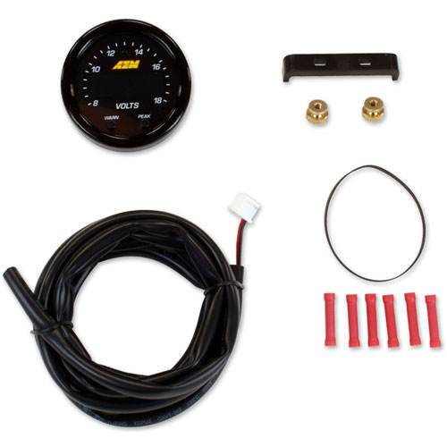 AEM Induction 30-0303 | X-Series Volt Gauge 8-18 Volt