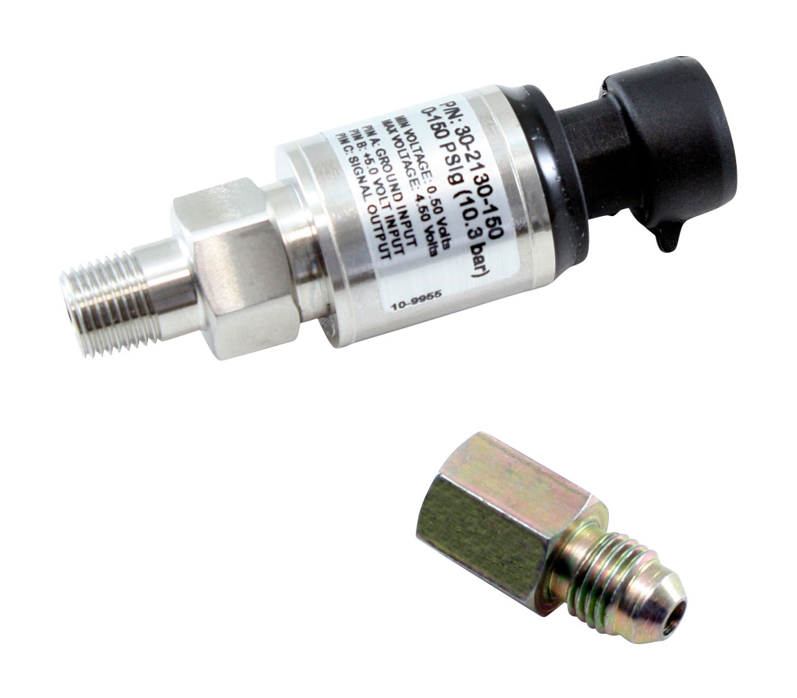 AEM Induction 30-2130-150 | 150psi Sensor Kit 1/8-N PT Male