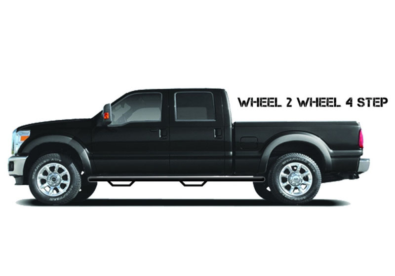 N-Fab t2282cctx | 2022 Toyota Tundra 5ft.6in. Crewmax Nerf Step - Textured Black - W2W w/o Bed Acs; 2022-2022