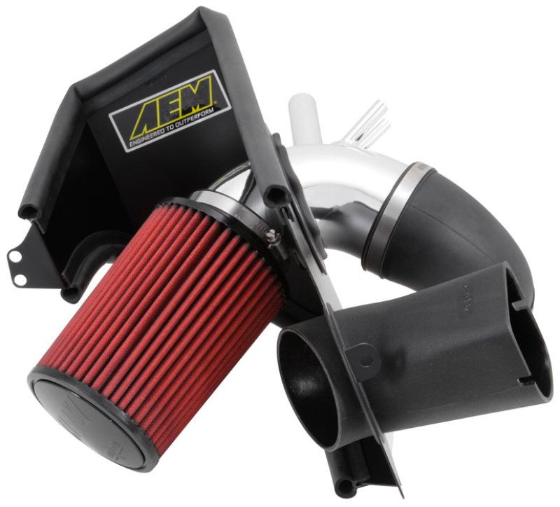 AEM Induction 21728p | AEM 2013 Hyundai Genesis Coupe 2.0L L4 Polished Cold Air Intake; 2013-2013