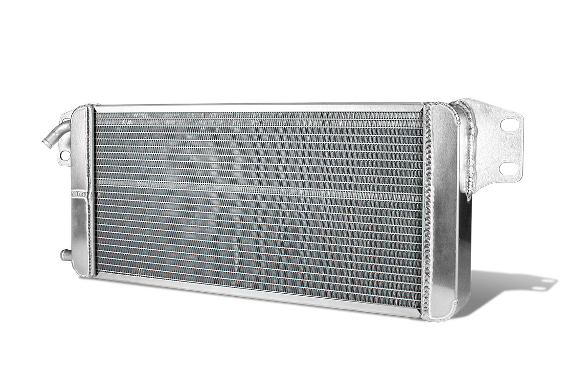 AFCO 80283NDP | Supercharger Heat Exchanger for Camaro SS and ZL1 in Satin; 2010-2015