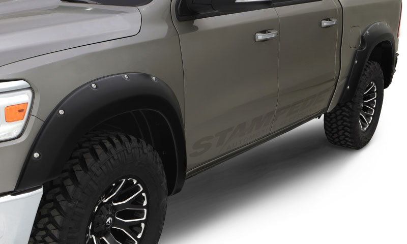 Stampede 8435-2 | 2016-2019 Nissan Titan XD Ruff Riderz Fender Flares 4pc Smooth; 2016-2019