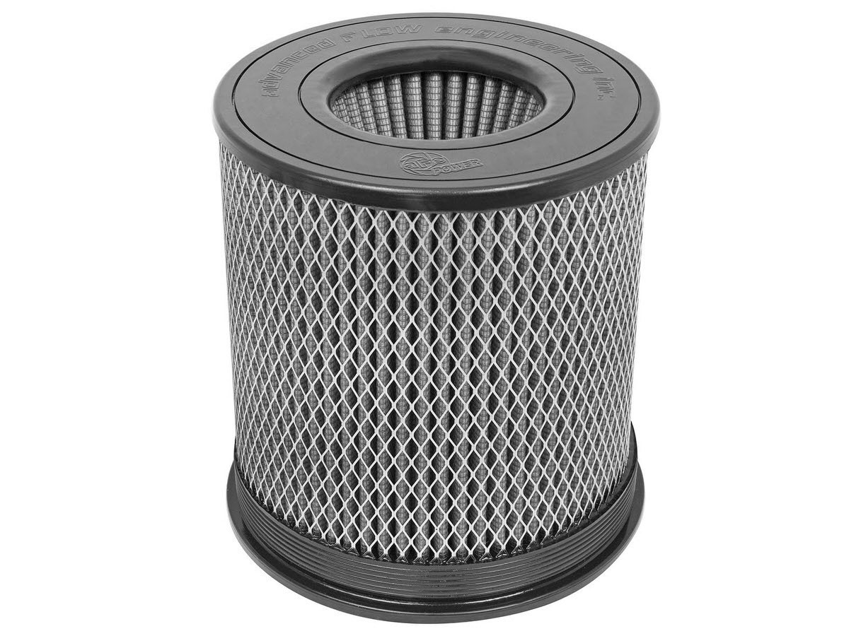 aFe 21-91059 | MagnumFLOW Air Filter Pro DRY S 6in Flange x 8 1/8in Base/Top (INV) x 9in H