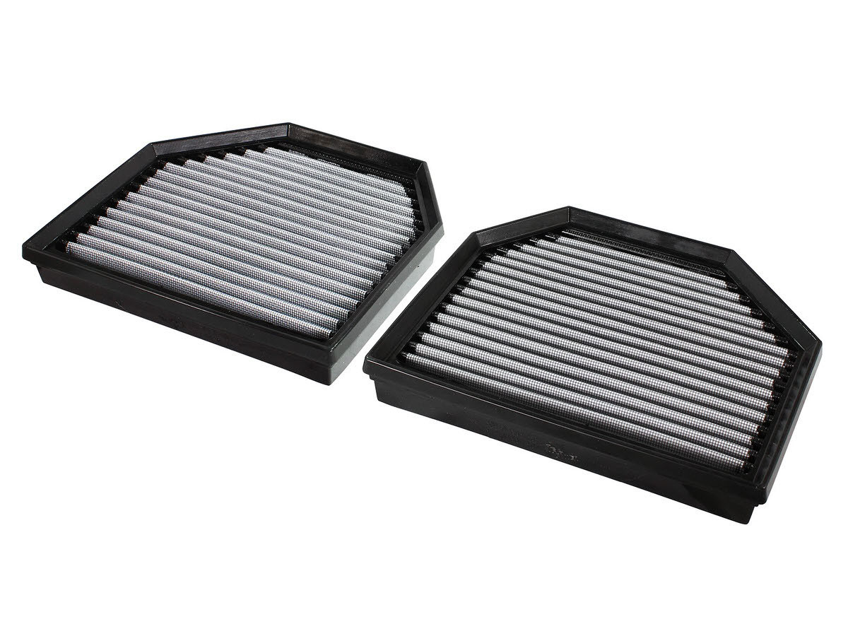 aFe 31-10238 | MagnumFLOW OEM Replacement Air Filter PRO Dry S 2015 BMW M3/M4 (F80/F82) 3.0L S55 (tt) Qty. 2; 2015-2015