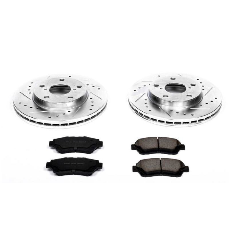 PowerStop k1070 | Power Stop 92-98 Lexus SC300 Front Z23 Evolution Sport Brake Kit; 1992-1998