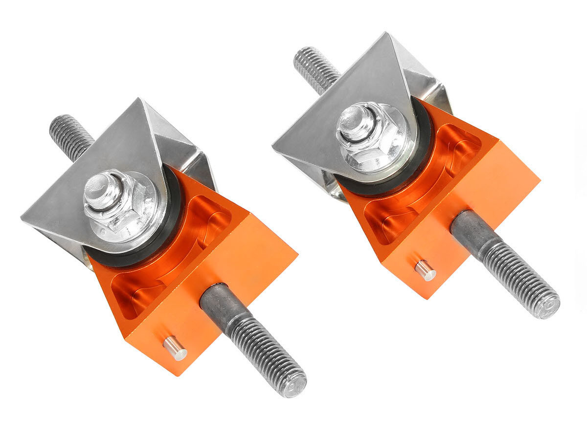 aFe 450-401007-n | Control PFADT Series Engine Mount Set; Chevrolet Corvette (C5/C6) 97-13 Orange; 1997-2013