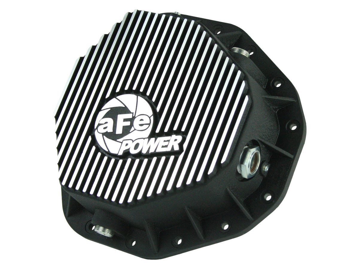 aFe 46-70092 | Power Cover Rear Differential COV Diff R Dodge Diesel Trucks 03-05 L6-5.9L Machined; 2003-2005