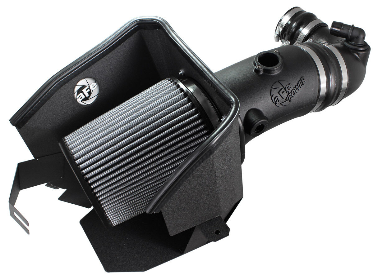 aFe 51-41262 | MagnumFORCE Stage-2 Pro DRY S Air Intake System Ford Diesel Trucks 08-10 V8-6.4L (td); 2008-2010