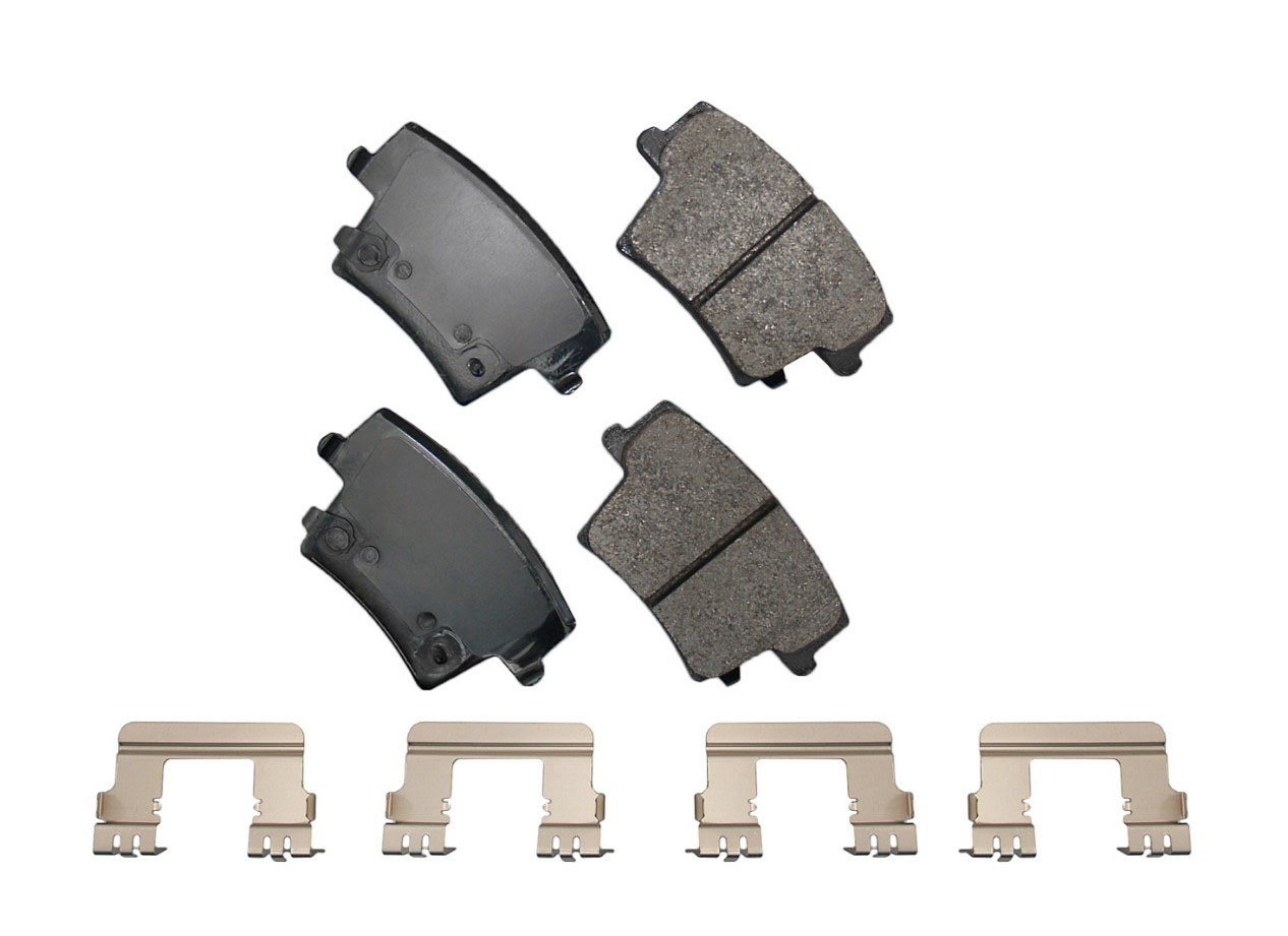 Akebono Brake Corporation sdf1057 | AKEBONO BRAKE CORPORATION Brake Pads Rear Dodge Charger 06-20; 2006-2020