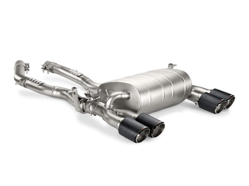 Akrapovic M-BM/T/8H | BMW M3 (F80) Slip-On Line (Titanium) (Req. Tips); 2014-2017