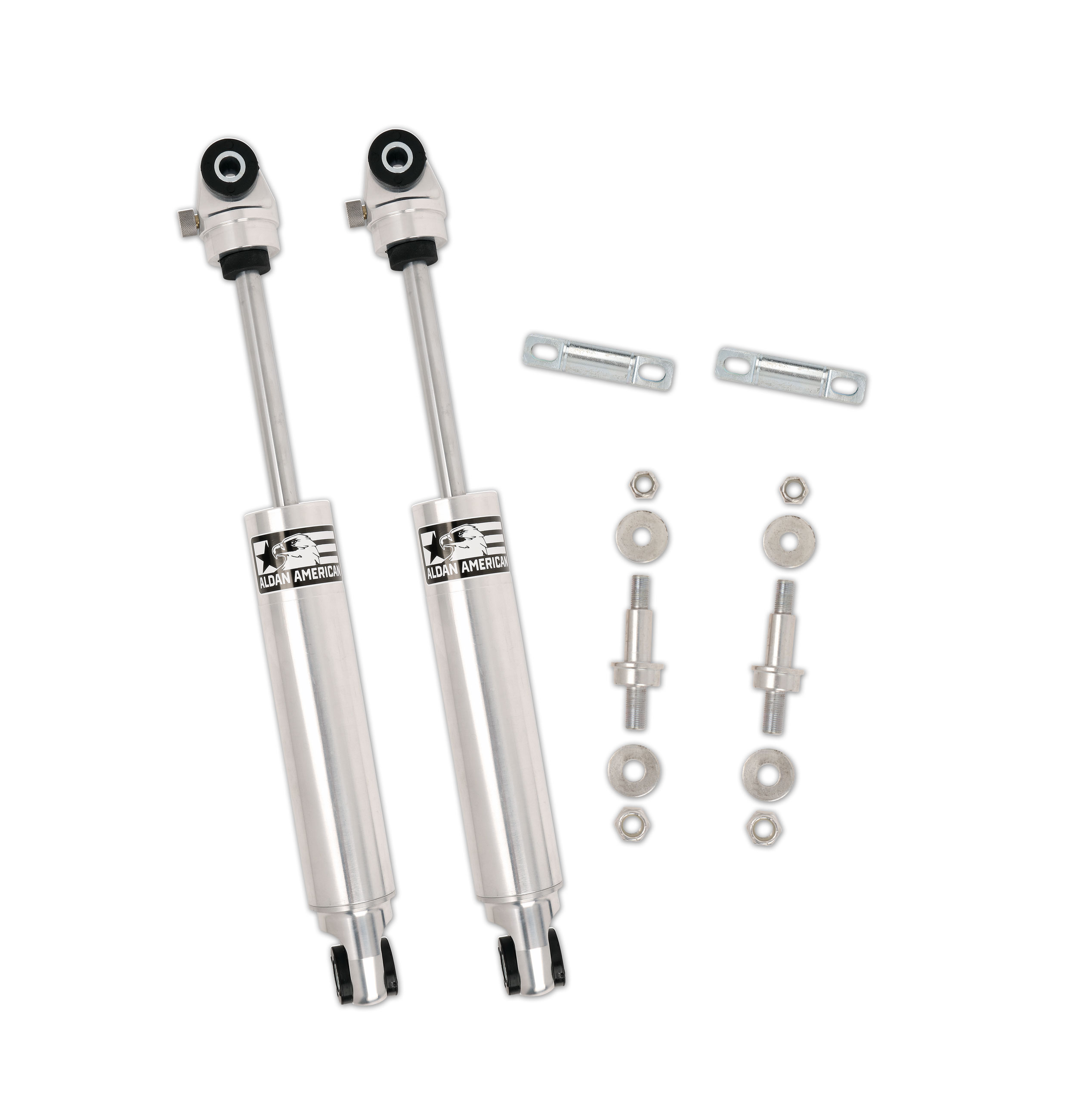 Aldan American 100110 | ALDAN AMERICAN Shock Kit TrueLine 64-88 A G and 68-74 X-Body Rear Single Adjustable - Pair; 1969-1987