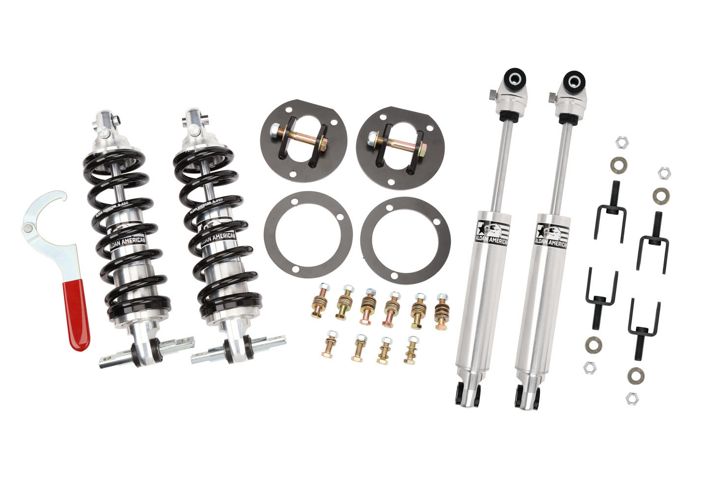 Aldan American 300124 | ALDAN AMERICAN Suspension Package Road Comp 65-73 Ford Coilovers with Shocks SB Kit; 1967-1973