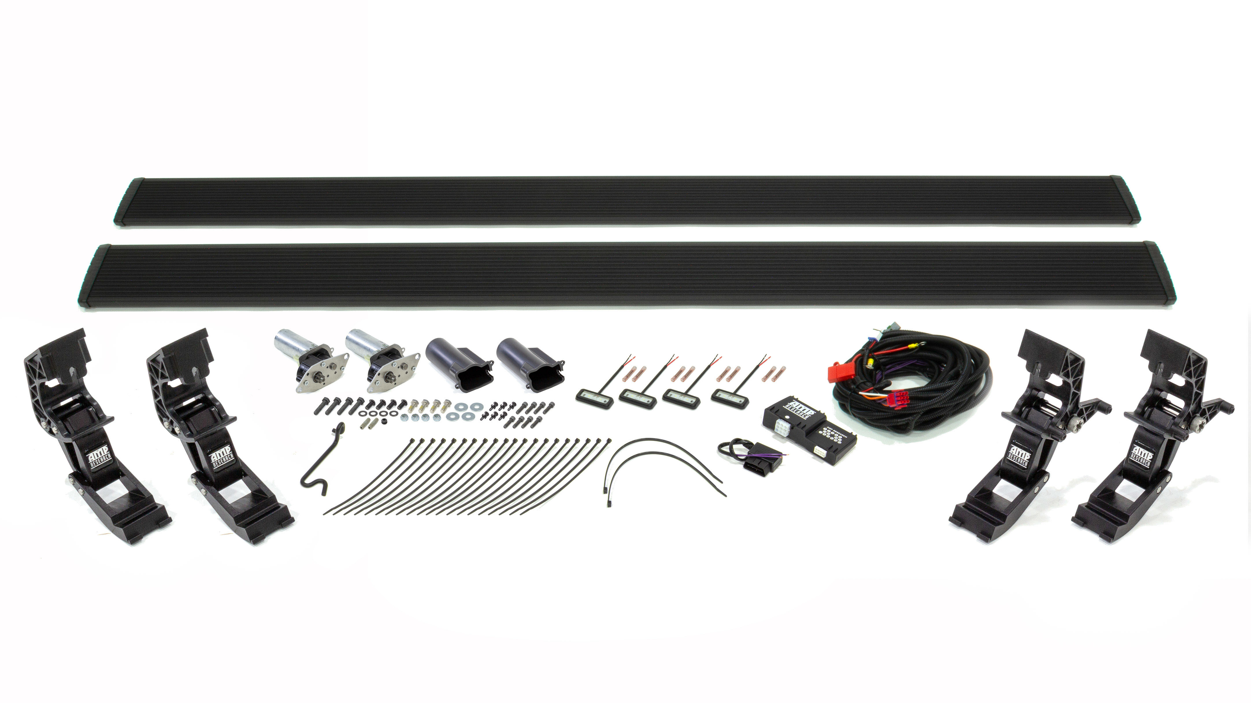 AMP Research 76127-01A-B | AMP Powerstep Plug-N-Play System Chevrolet Suburban; 2015-2019